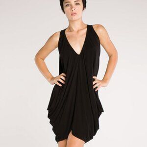 ❤️ RILLER & FOUNT | REVOLVE  Black Sleeveless Bubble Jumper Dress